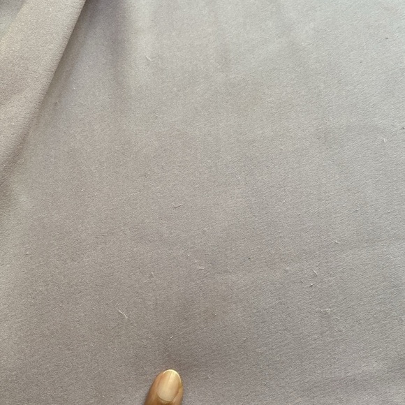 Talbots Women’s Lavender Floral Silk Short Sleeve Embellished Blouse Size 16 - Picture 8 of 8